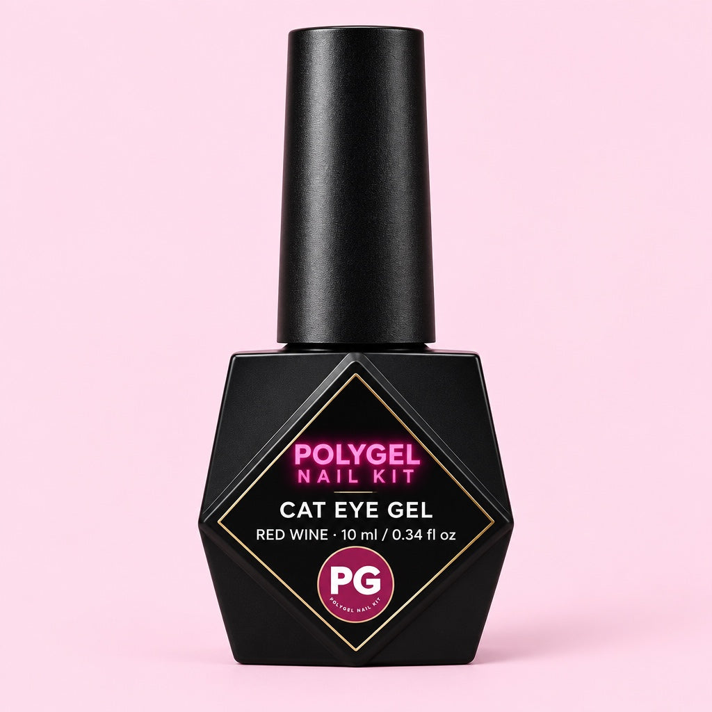 Cat Eye Gel Polish, Red Wine