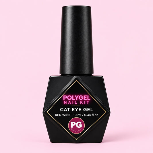 Cat Eye Gel Polish, Red Wine