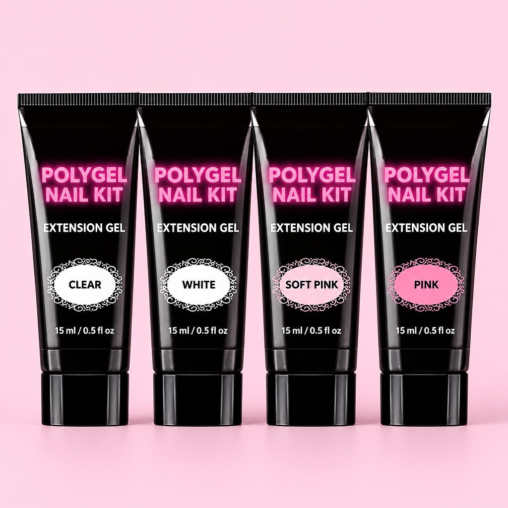 PolyGel Color Set, 4 Tubes