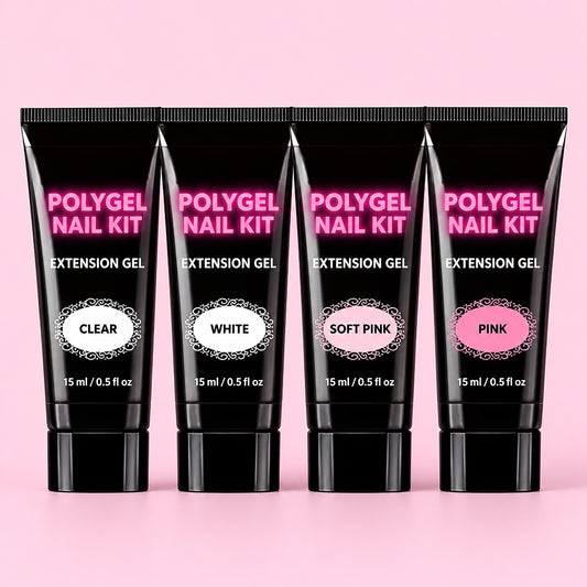 PolyGel Color Set, 4 Tubes