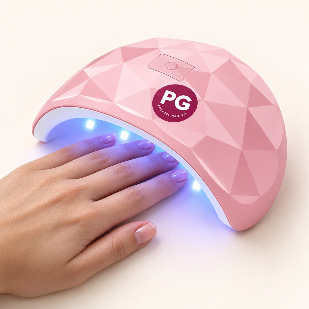 PolyGel Nail Kit with LED Lamp